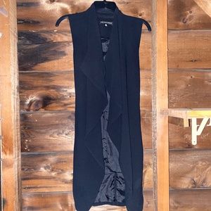 Black Duster Vest